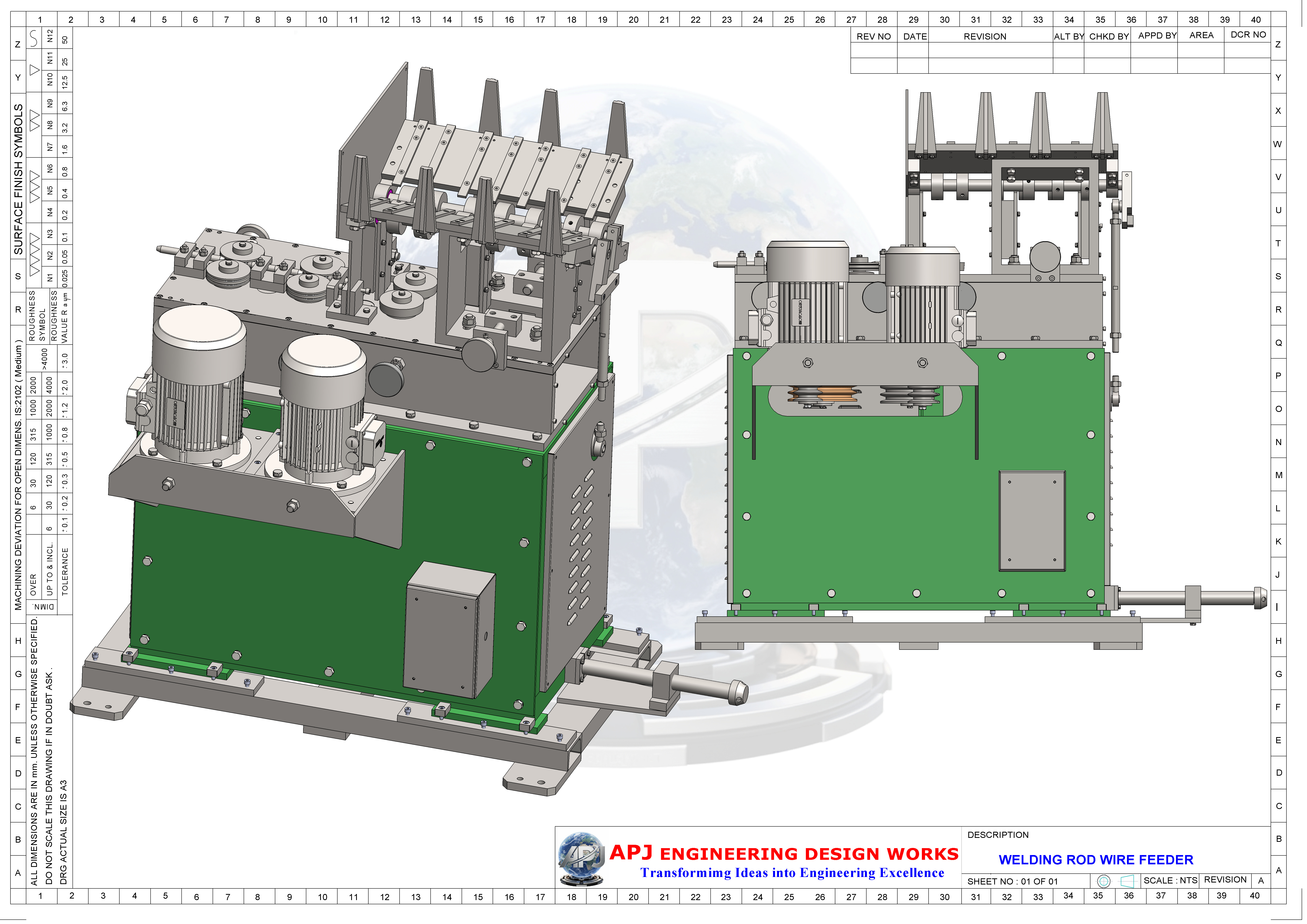 WELDING ROD WIRE FEEDER