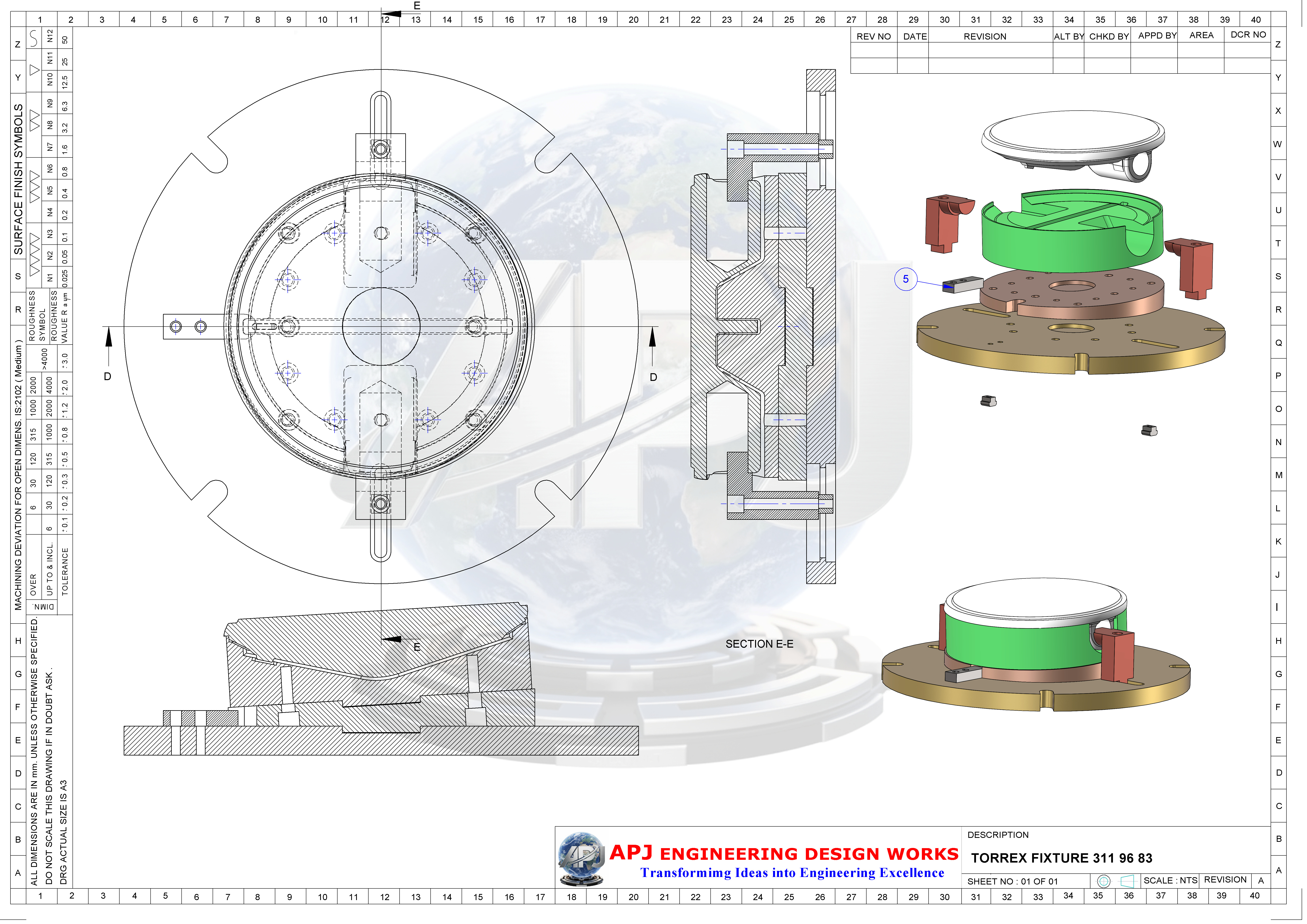 TORREX FIXTURE 311 96 83