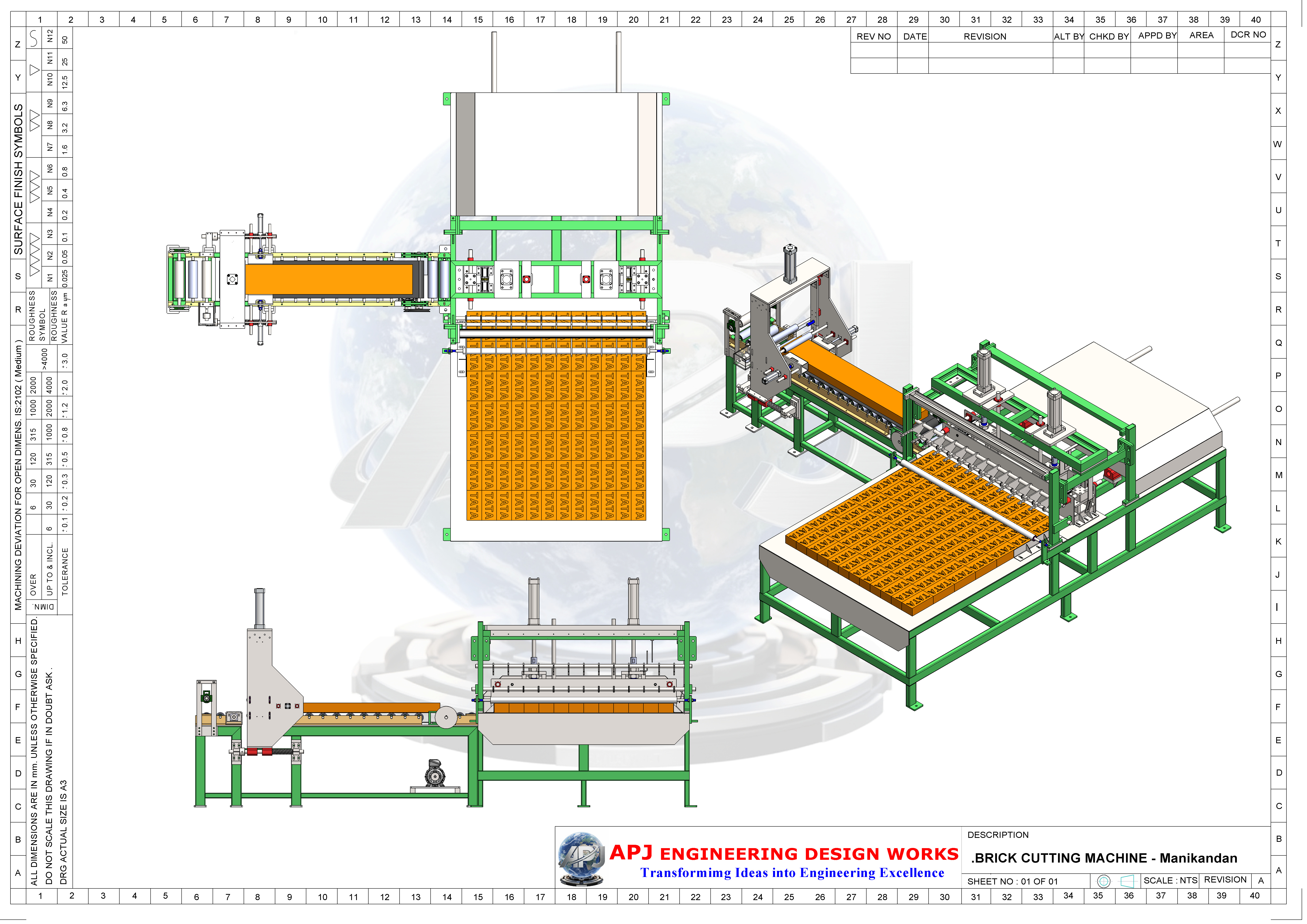 BRICK CUTTING MACHINE - M1