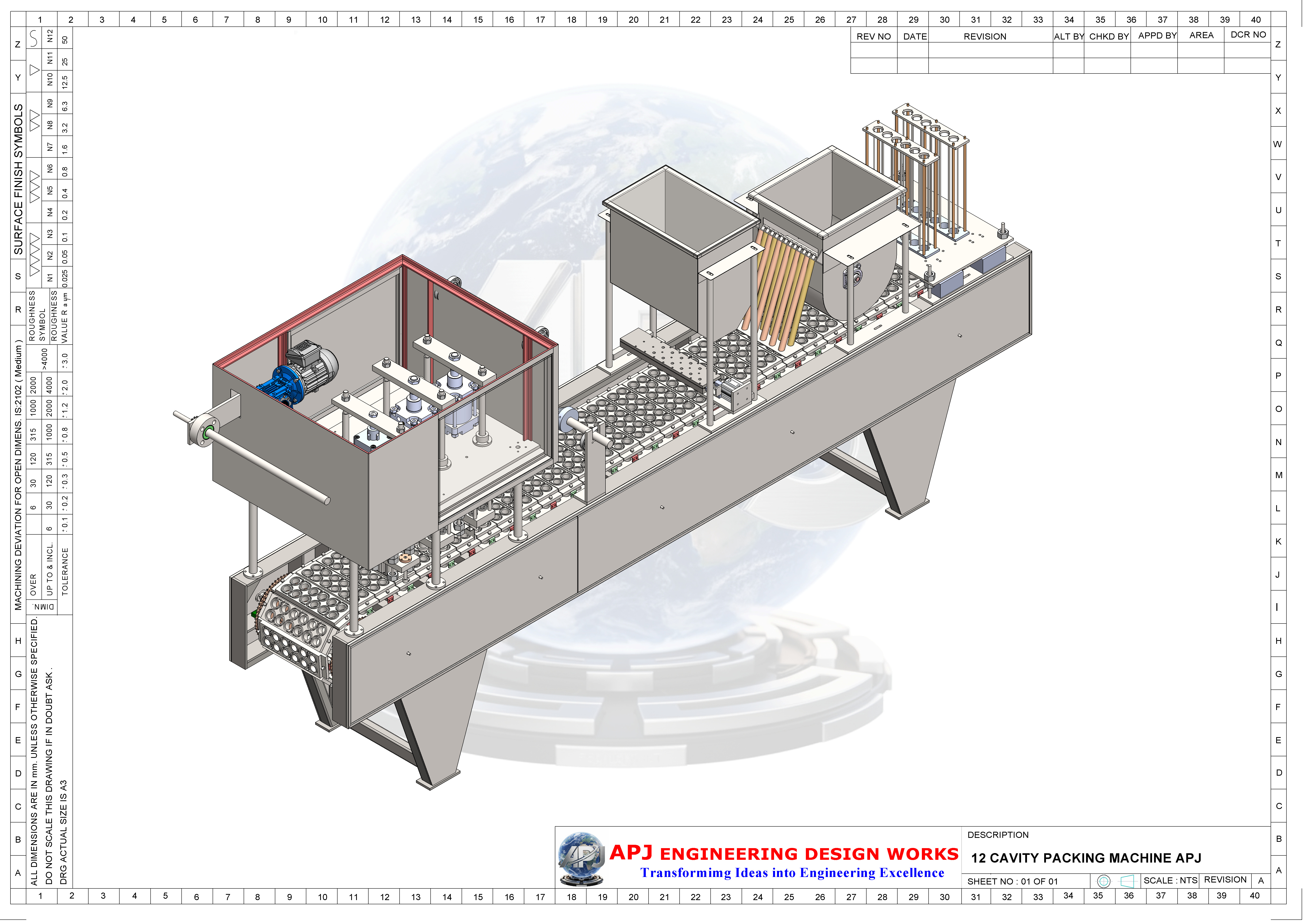 PACKING MACHINE 12 CAVITY