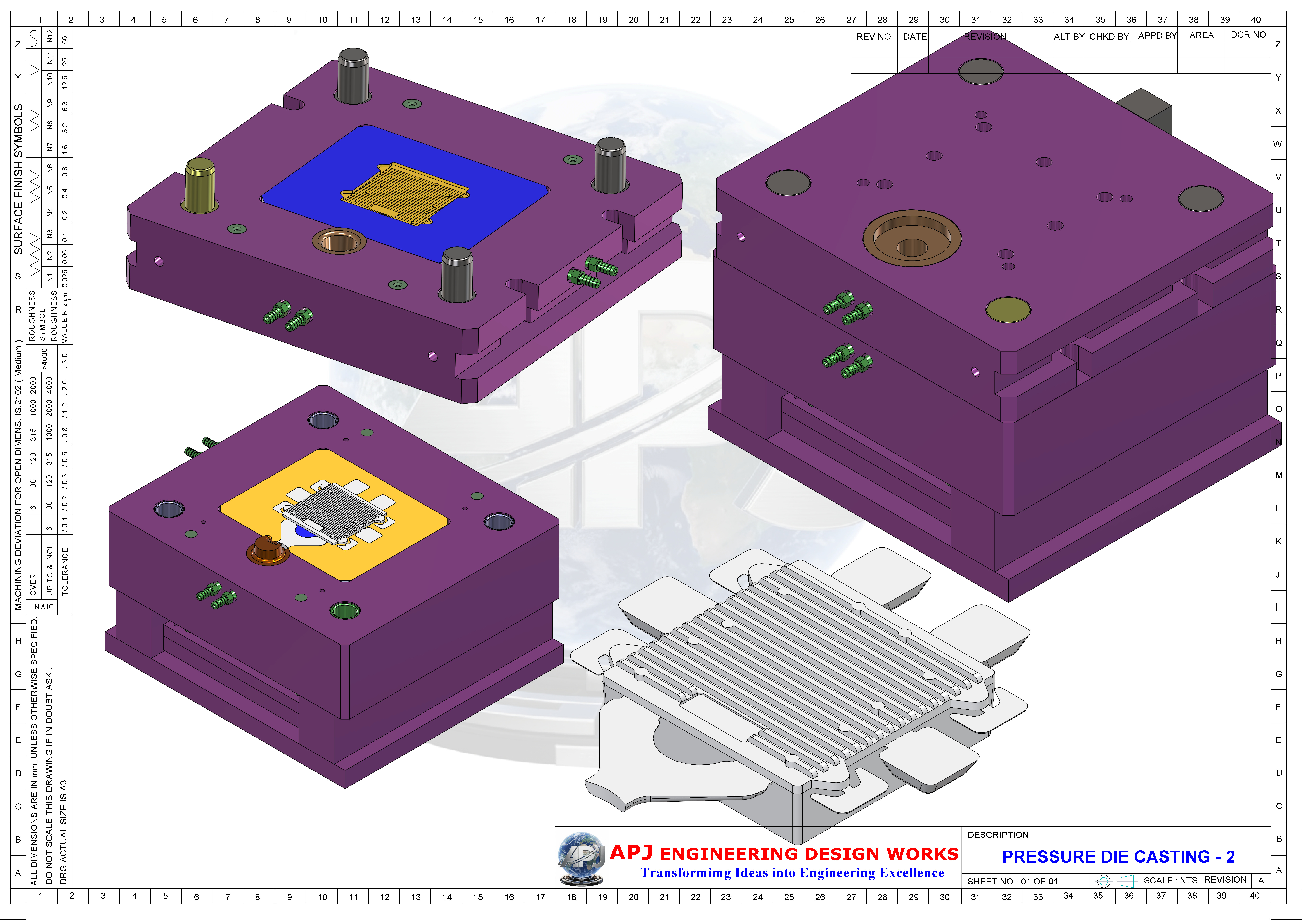 PRESSURE DIE CASTING DIE - 2